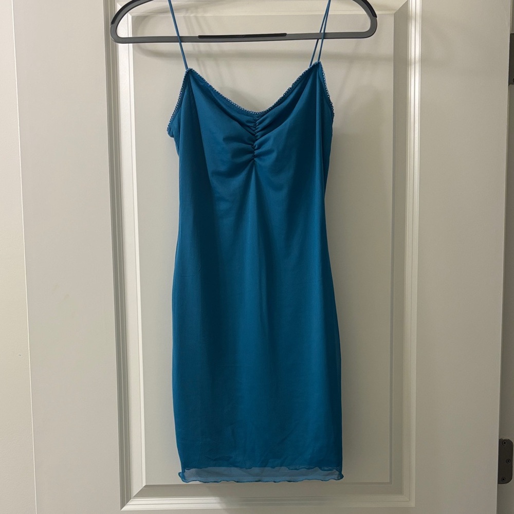 Forever 21 Teal Mini Dress